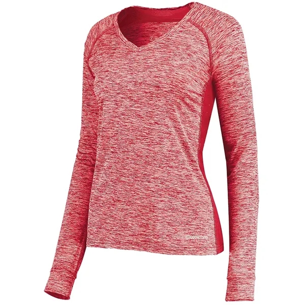 Holloway Ladies Electrify Coolcore Long Sleeve Tee - Holloway Ladies Electrify Coolcore Long Sleeve Tee - Image 10 of 11