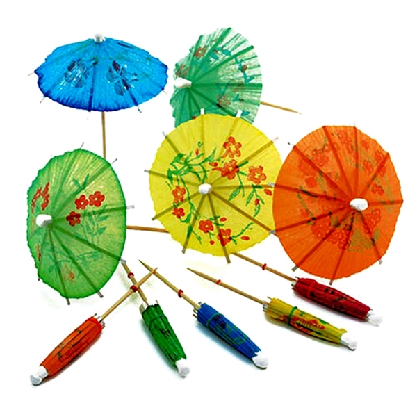 Paper Cocktail Toothpick Umbrellas/Parasols for Party - Paper Cocktail Toothpick Umbrellas/Parasols for Party - Image 0 of 0