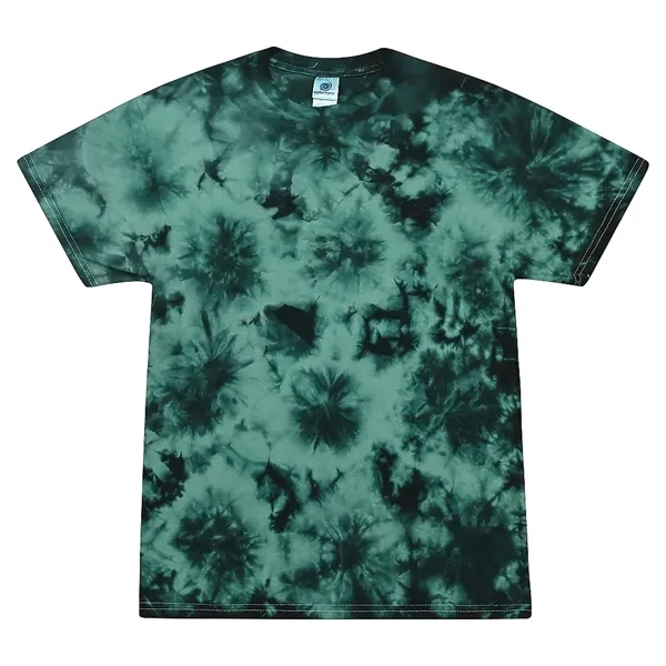 Tie Dye Heavyweight Crystal Wash Tee - Tie Dye Heavyweight Crystal Wash Tee - Image 8 of 17