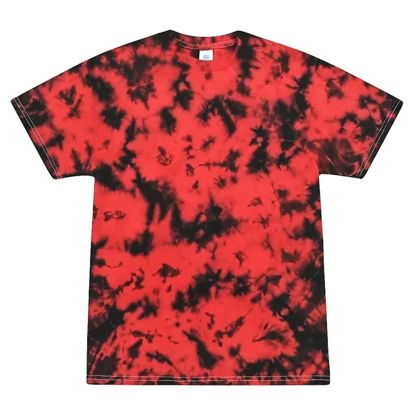 Tie Dye Heavyweight Crystal Wash Tee - Tie Dye Heavyweight Crystal Wash Tee - Image 10 of 17