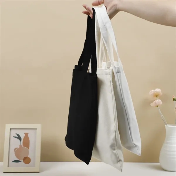 Blank Canvas Tote Bag Trade Show Giveaway Gift for Clients - Blank Canvas Tote Bag Trade Show Giveaway Gift for Clients - Image 4 of 7