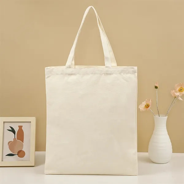Blank Canvas Tote Bag Trade Show Giveaway Gift for Clients - Blank Canvas Tote Bag Trade Show Giveaway Gift for Clients - Image 6 of 7