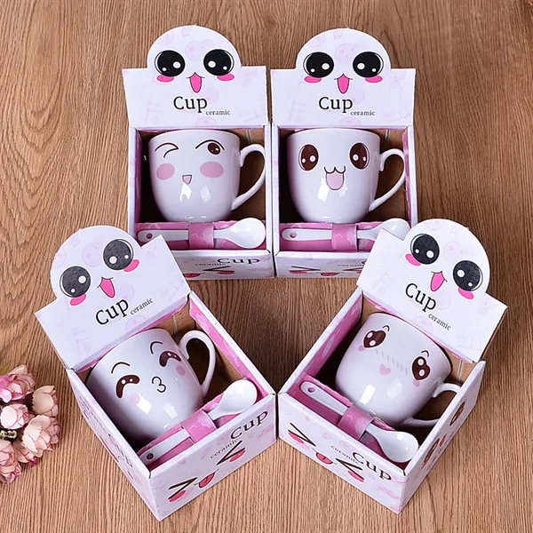 7.5oz Ceramic Cup Creative Event Gift Mugs MOQ 50PCS - 7.5oz Ceramic Cup Creative Event Gift Mugs MOQ 50PCS - Image 1 of 3