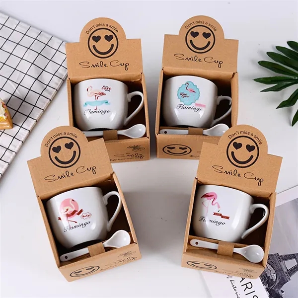 7.5oz Ceramic Cup Creative Event Gift Mugs MOQ 50PCS - 7.5oz Ceramic Cup Creative Event Gift Mugs MOQ 50PCS - Image 2 of 3