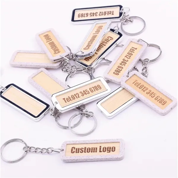 Wheat Straw Keychain - Wheat Straw Keychain - Image 4 of 4