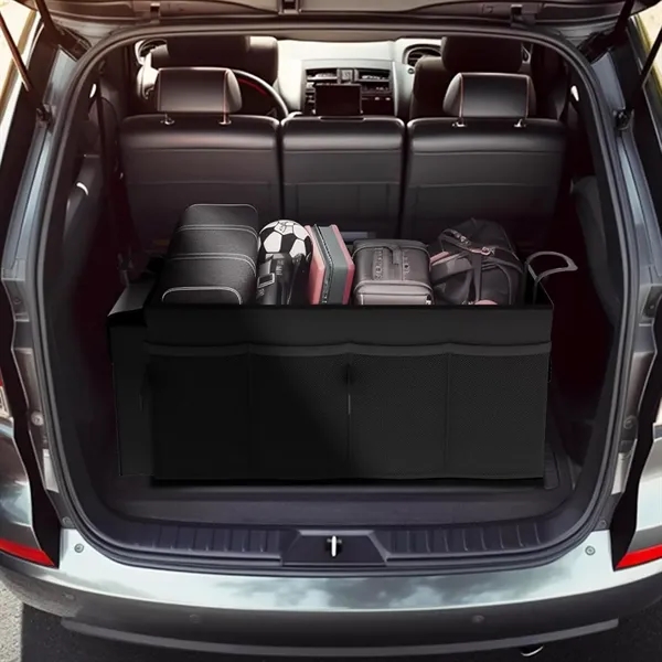 Oxford Foldable Trunk organizer for SUVs & Sedans - Oxford Foldable Trunk organizer for SUVs & Sedans - Image 5 of 7