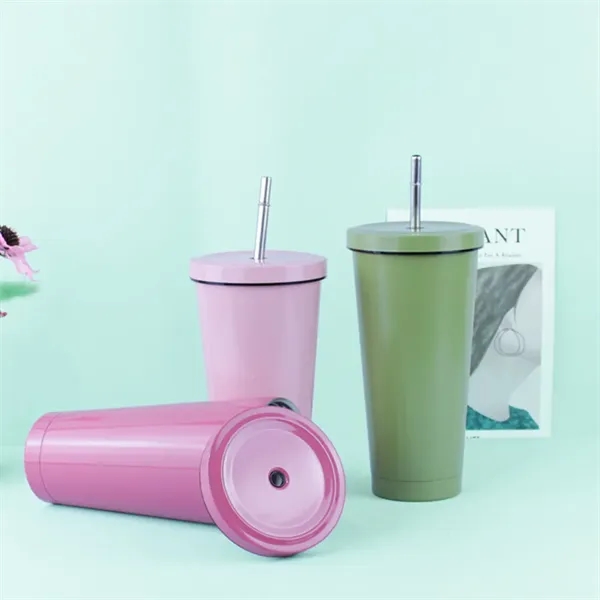 24 OZ Insulated Stainless Steel Coffee Mug Tumbler - 24 OZ Insulated Stainless Steel Coffee Mug Tumbler - Image 1 of 9