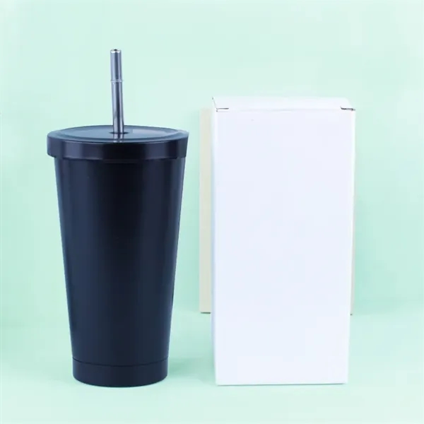 24 OZ Insulated Stainless Steel Coffee Mug Tumbler - 24 OZ Insulated Stainless Steel Coffee Mug Tumbler - Image 3 of 9