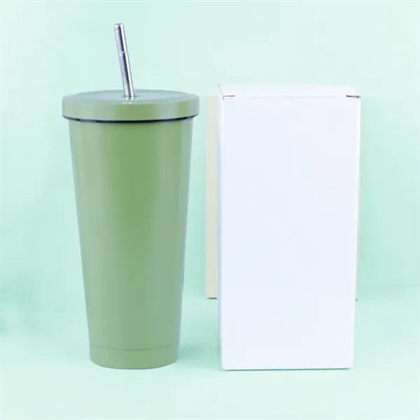 24 OZ Insulated Stainless Steel Coffee Mug Tumbler - 24 OZ Insulated Stainless Steel Coffee Mug Tumbler - Image 5 of 9