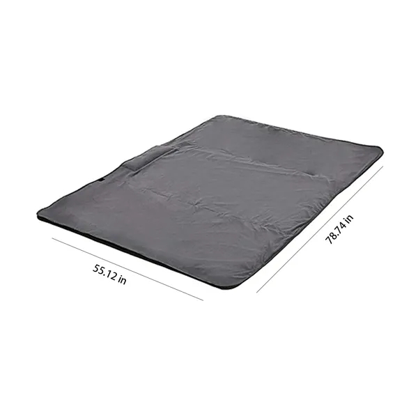 Outdoors Foldable Waterproof Hooded Raincoat Picnic Mat - Outdoors Foldable Waterproof Hooded Raincoat Picnic Mat - Image 5 of 5