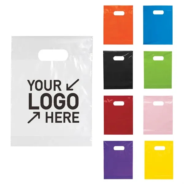 6"x8" PE Die Cut Plastic Bag - 6"x8" PE Die Cut Plastic Bag - Image 0 of 9