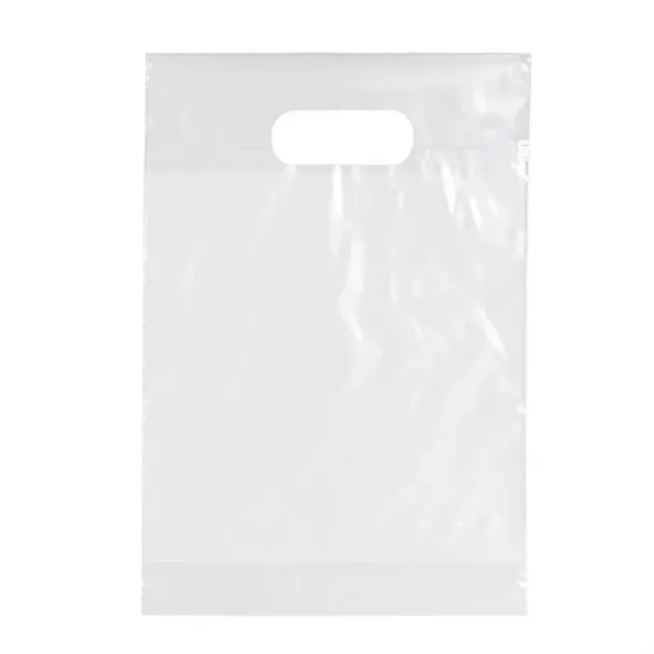 8"x12" PE Die Cut Plastic Bag - 8"x12" PE Die Cut Plastic Bag - Image 1 of 9
