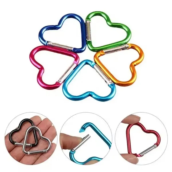 Heart Shaped Carabiner - Heart Shaped Carabiner - Image 0 of 4
