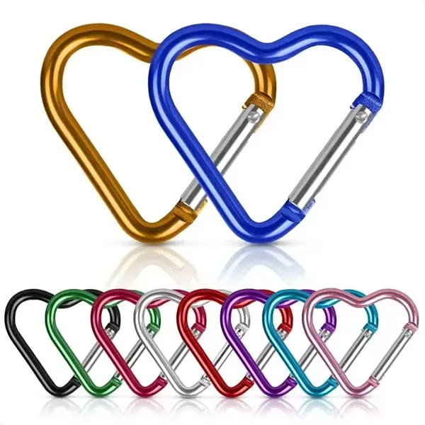 Heart Shaped Carabiner - Heart Shaped Carabiner - Image 1 of 4