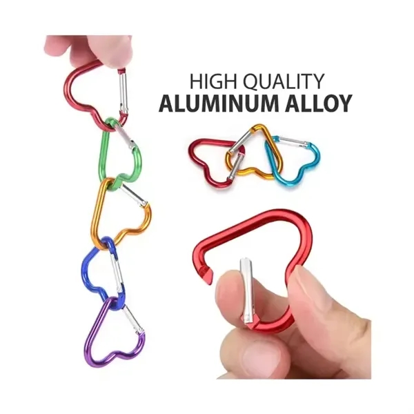 Heart Shaped Carabiner - Heart Shaped Carabiner - Image 3 of 4