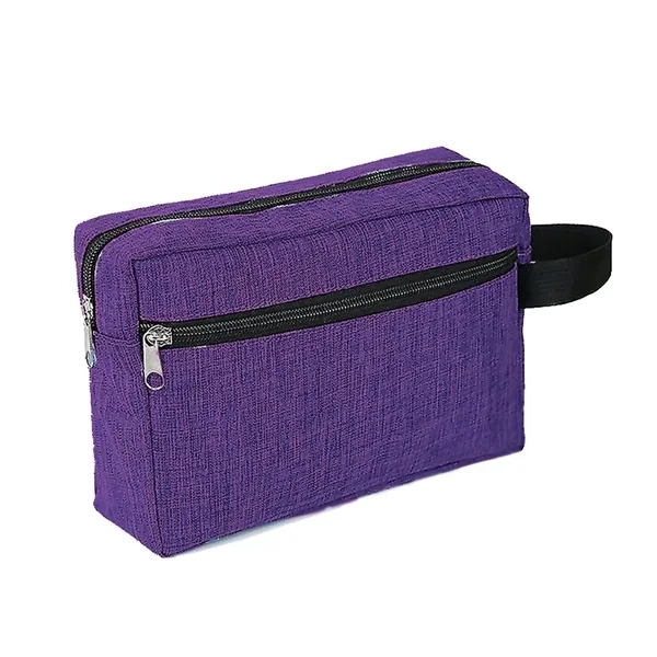 Stylish Oxford Cloth Toiletry Bag - Stylish Oxford Cloth Toiletry Bag - Image 8 of 9