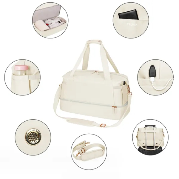 McBeth Polyester Lady Duffel Bag - McBeth Polyester Lady Duffel Bag - Image 8 of 10
