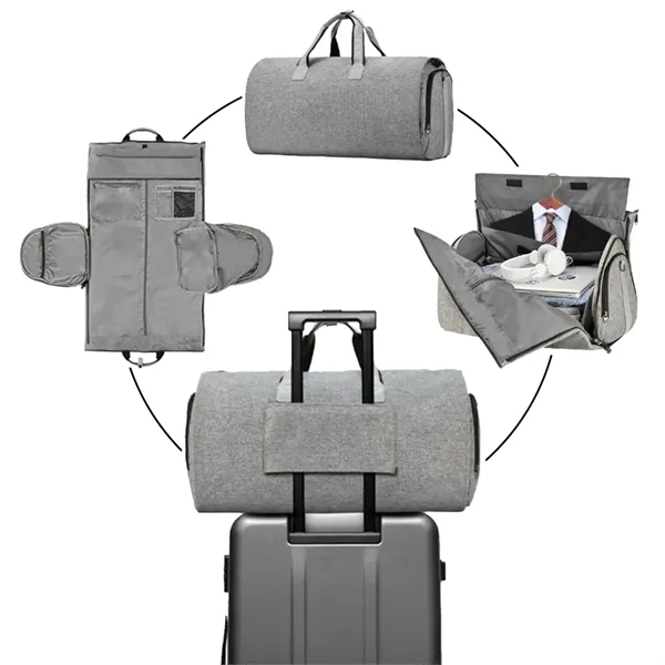 Mario Oxford Cloth Man Duffel Bag - Mario Oxford Cloth Man Duffel Bag - Image 5 of 5
