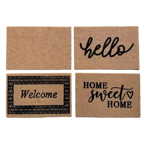 Classic Coir Doormat - High-Quality Polyester Outdoor Mat - Classic Coir Doormat - High-Quality Polyester Outdoor Mat - Image 1 of 3