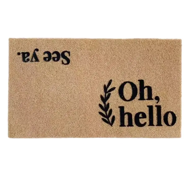 Classic Coir Doormat - High-Quality Polyester Outdoor Mat - Classic Coir Doormat - High-Quality Polyester Outdoor Mat - Image 0 of 3