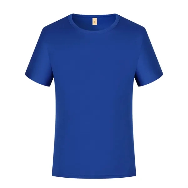 Quick-Dry Round Neck T-Shirt - Quick-Dry Round Neck T-Shirt - Image 9 of 9