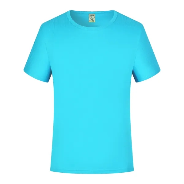 Quick-Dry Round Neck T-Shirt - Quick-Dry Round Neck T-Shirt - Image 5 of 9