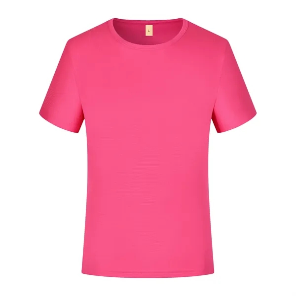 Quick-Dry Round Neck T-Shirt - Quick-Dry Round Neck T-Shirt - Image 3 of 9