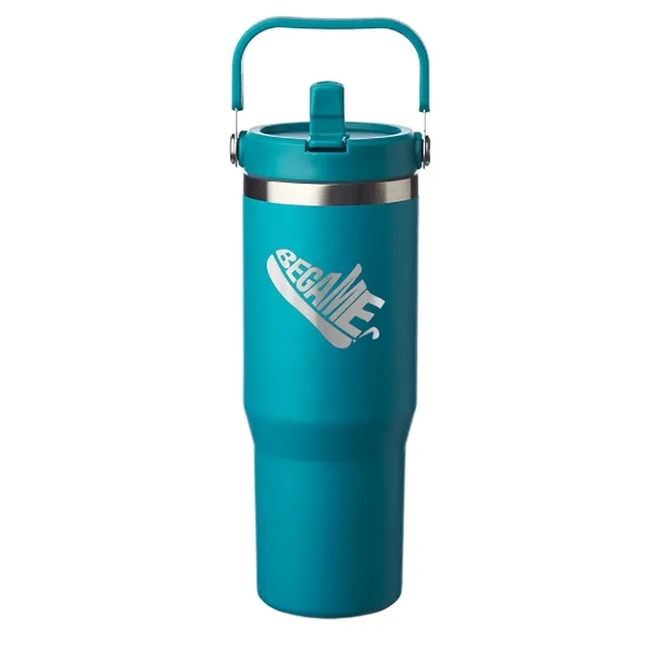 30 oz Trekker Travel Mug with Handle (Laser Engraved) - 30 oz Trekker Travel Mug with Handle (Laser Engraved) - Image 3 of 3