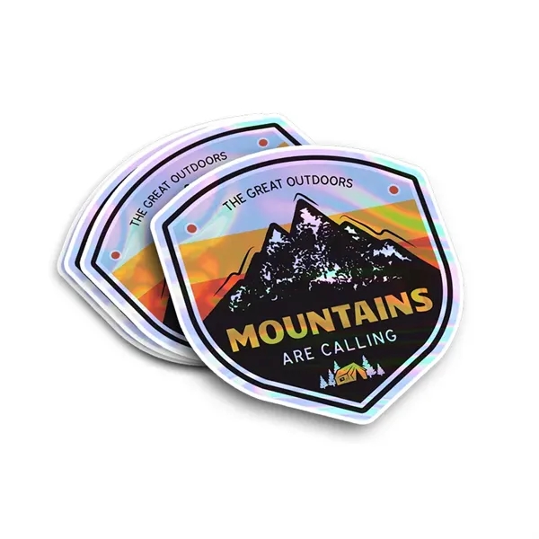 Custom Holographic Stickers - Custom Holographic Stickers - Image 1 of 4