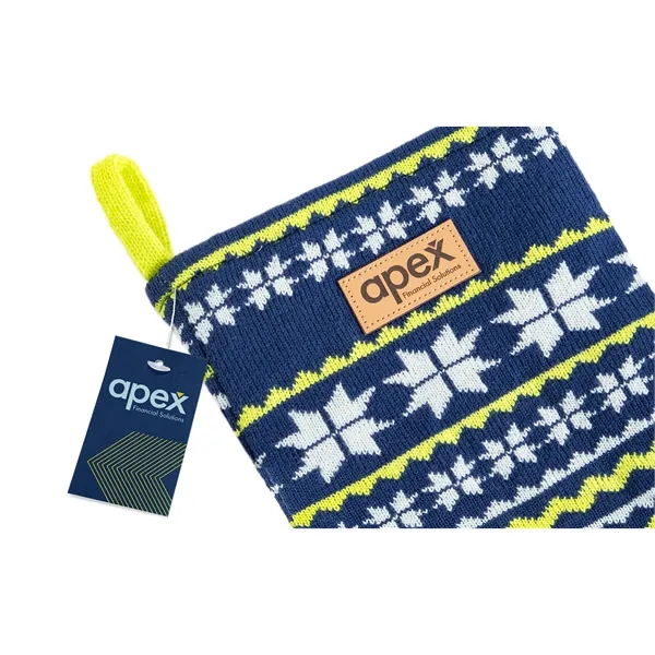 Knit Holiday Stockings - Knit Holiday Stockings - Image 6 of 12