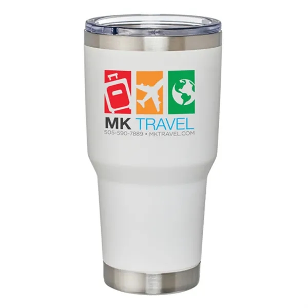 30 oz. Taj Mahal Vacuum Tumbler - Full Color - 30 oz. Taj Mahal Vacuum Tumbler - Full Color - Image 4 of 11