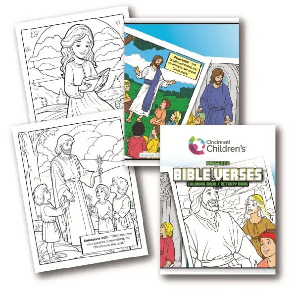 Bible Verse Coloring & Activity Book - Bible Verse Coloring & Activity Book - Image 0 of 0
