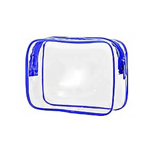 Clear Travel Toiletry Bag - Clear Travel Toiletry Bag - Image 4 of 4