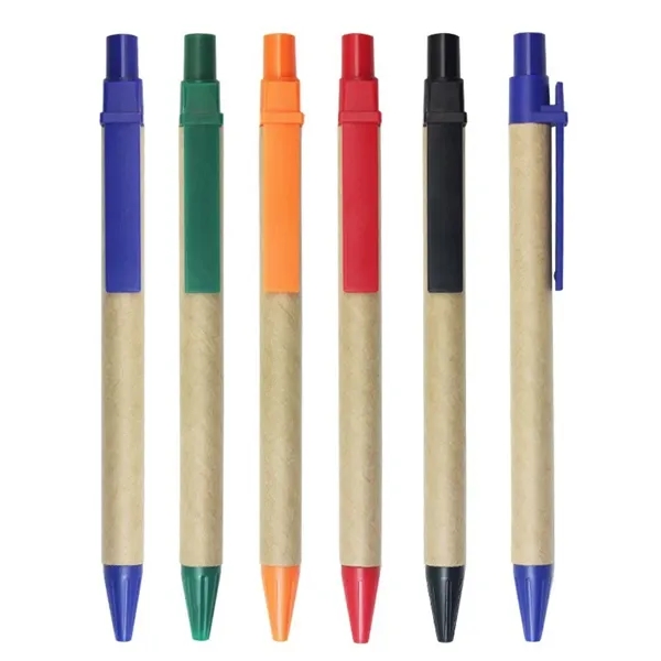 Eco-friendly Kraft paper ballpoint pen - Eco-friendly Kraft paper ballpoint pen - Image 1 of 3