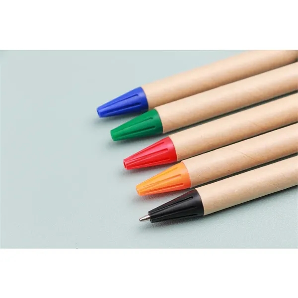Eco-friendly Kraft paper ballpoint pen - Eco-friendly Kraft paper ballpoint pen - Image 3 of 3