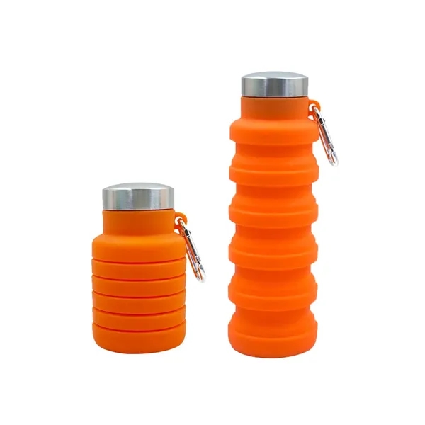 16 Oz.Collapsible Silicone Bottle - 16 Oz.Collapsible Silicone Bottle - Image 2 of 4