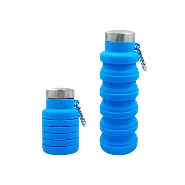 16 Oz.Collapsible Silicone Bottle - 16 Oz.Collapsible Silicone Bottle - Image 3 of 4