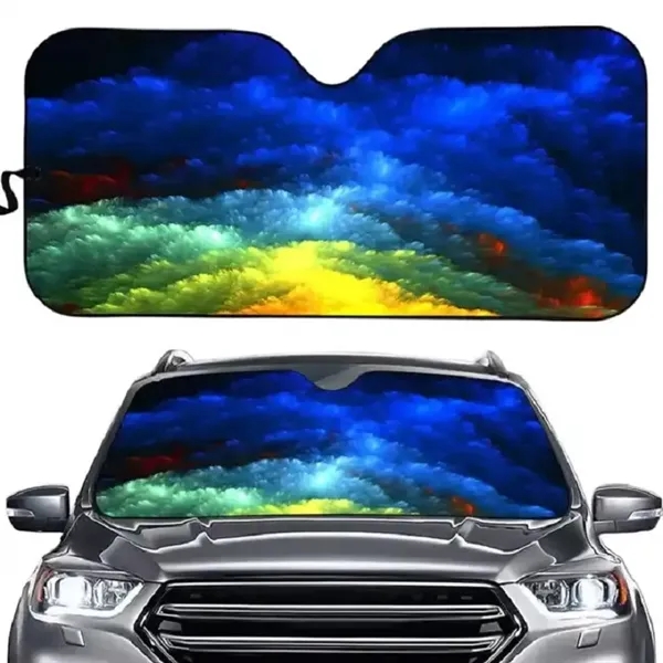 Full Printing Car Windshield Sun Shade - Full Printing Car Windshield Sun Shade - Image 0 of 2