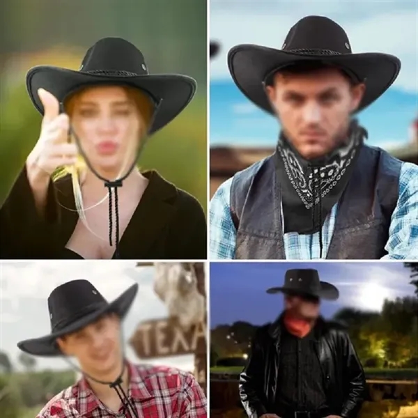 Casual Sunshade Cowboy Hat - Casual Sunshade Cowboy Hat - Image 4 of 5