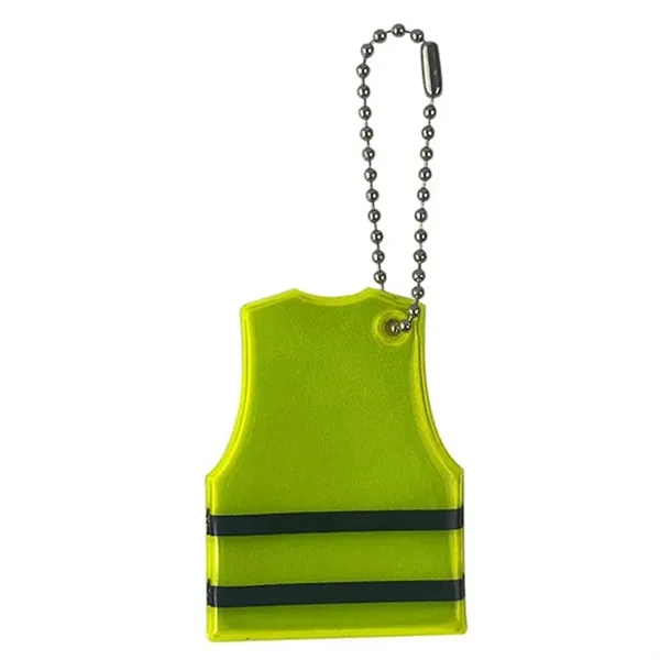 Pvc Reflective Vest Keyring - Pvc Reflective Vest Keyring - Image 1 of 8