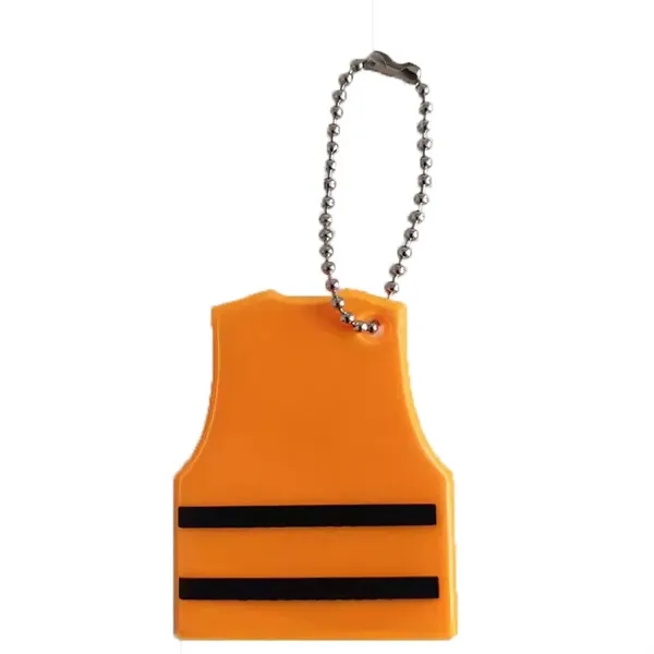 Pvc Reflective Vest Keyring - Pvc Reflective Vest Keyring - Image 3 of 8