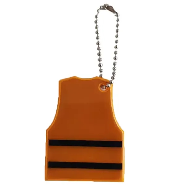 Pvc Reflective Vest Keyring - Pvc Reflective Vest Keyring - Image 5 of 8