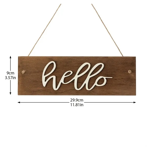 Wood Products Home Signage - Wood Products Home Signage - Image 1 of 2