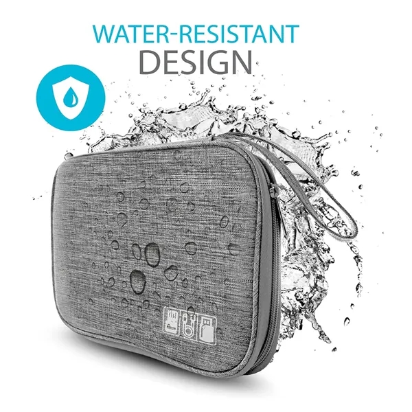 Waterproof Electronics Organizer Travel Case Carry Bag - Waterproof Electronics Organizer Travel Case Carry Bag - Image 6 of 6