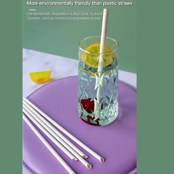 Biodegradable Eco-Friendly Drinking Straws - Biodegradable Eco-Friendly Drinking Straws - Image 3 of 9