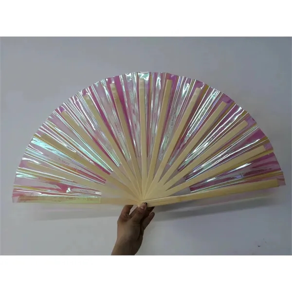 Handheld PVC Fan - Handheld PVC Fan - Image 1 of 4