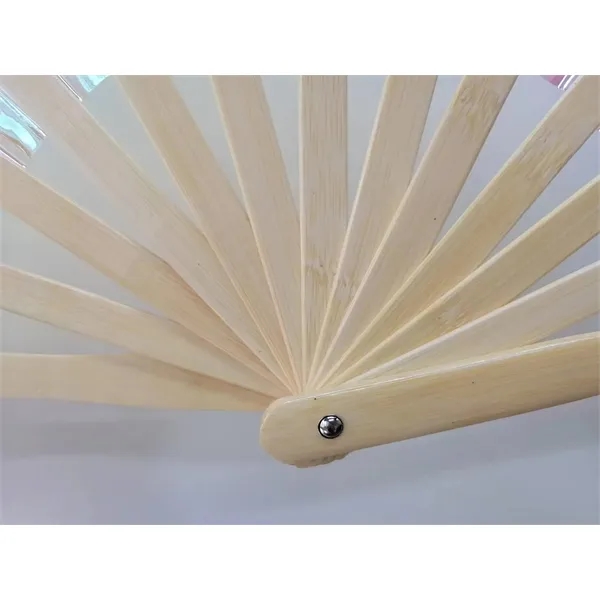 Handheld PVC Fan - Handheld PVC Fan - Image 2 of 4