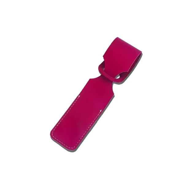 Strip Hanging PU Leather Luggage Tag - Strip Hanging PU Leather Luggage Tag - Image 11 of 15
