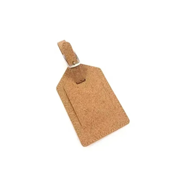 Eco-Friendly Cork Personalized Luggage Tag - Eco-Friendly Cork Personalized Luggage Tag - Image 3 of 8