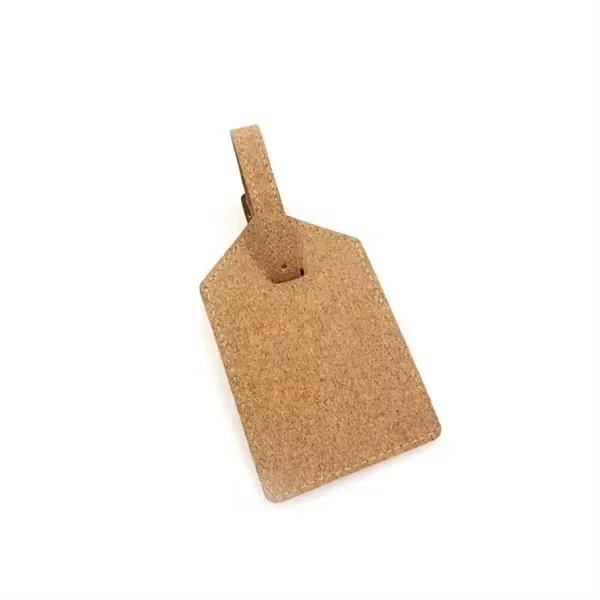 Eco-Friendly Cork Personalized Luggage Tag - Eco-Friendly Cork Personalized Luggage Tag - Image 5 of 8